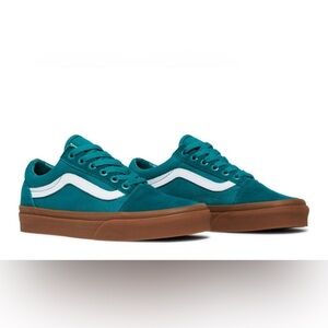 Vans Unisex Off The Wall 500714 Green Casual Shoes Sneakers Size M 9 W 10